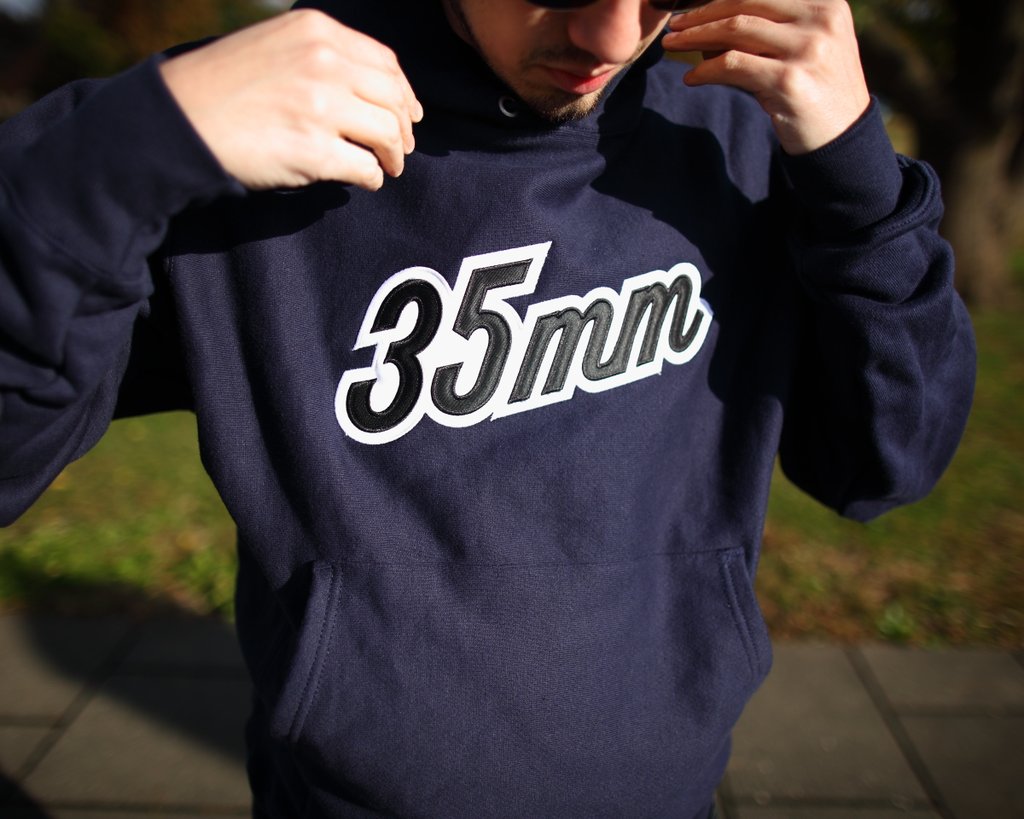 TogTees 35mm Embroidered Hoodie for Film Photographers