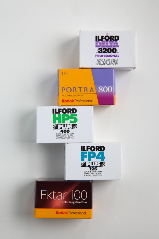 Film Types Ilford Portra Ektar Kodak