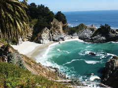 Big Sur's golden beaches