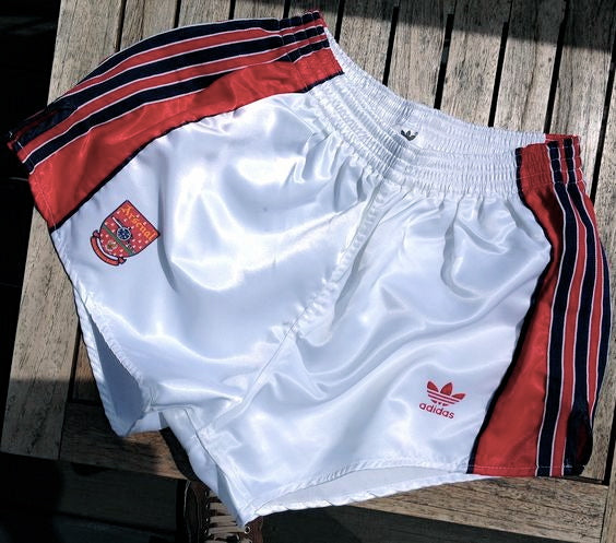 Early 90s Arsenal Shorts  //  Adidas