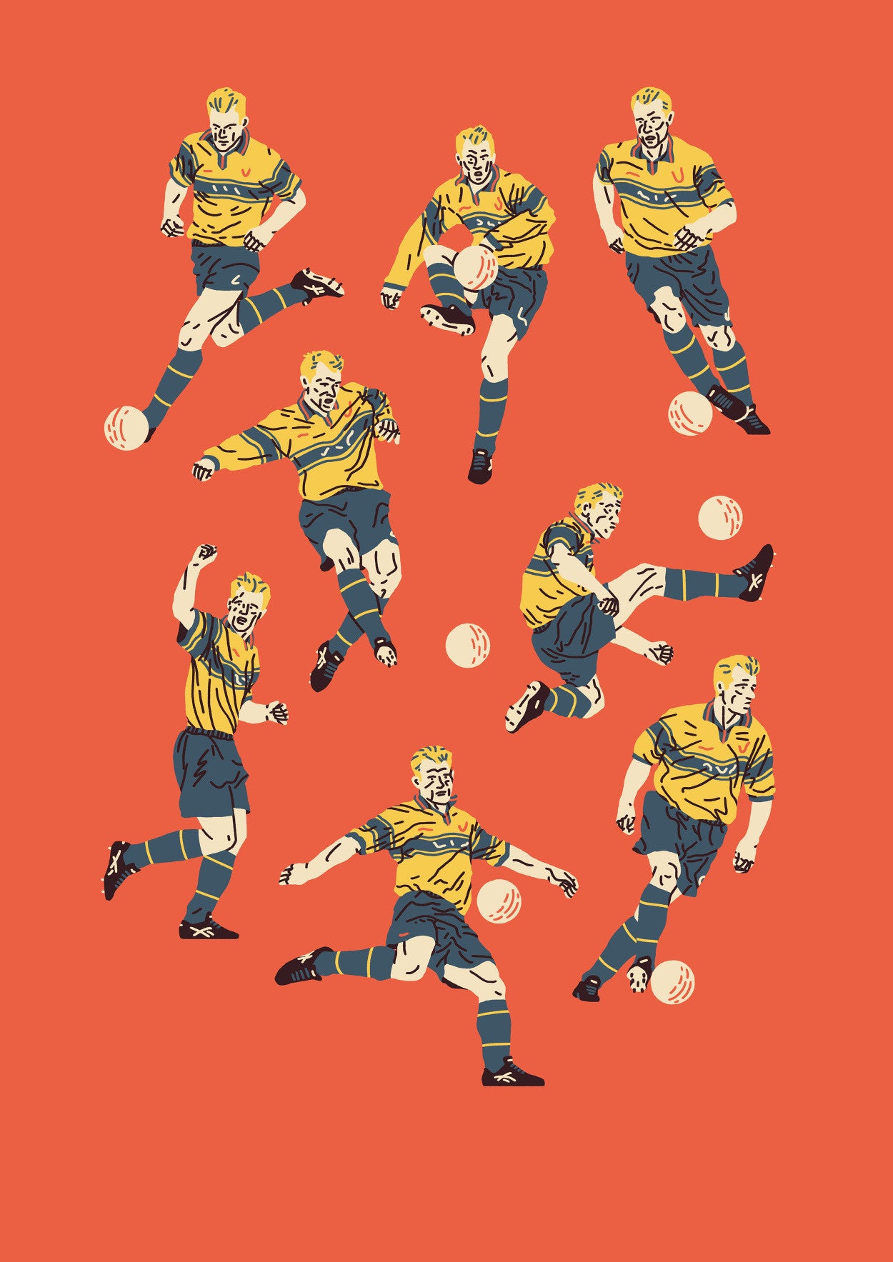 Talisman & Co. | Dennis Bergkamp by Chester Holme | Box2Box Football