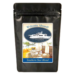 Sample Private Label for Charter Yacht - from Brown & Jenkins Coffee Roasters of Vermont