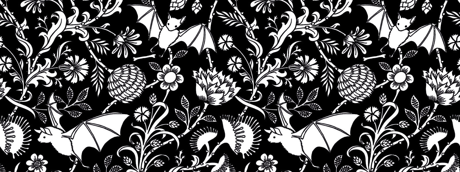 Elysian Fields Bat Print - Sin in Linen