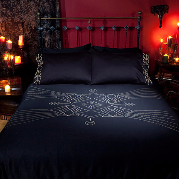 Gothic Bedding And Decor Dark Glamor By Sin In Linen
