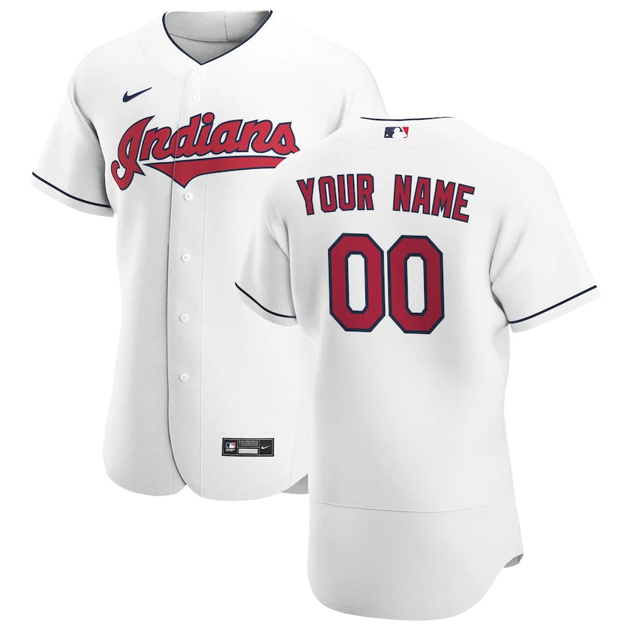 indians jersey white