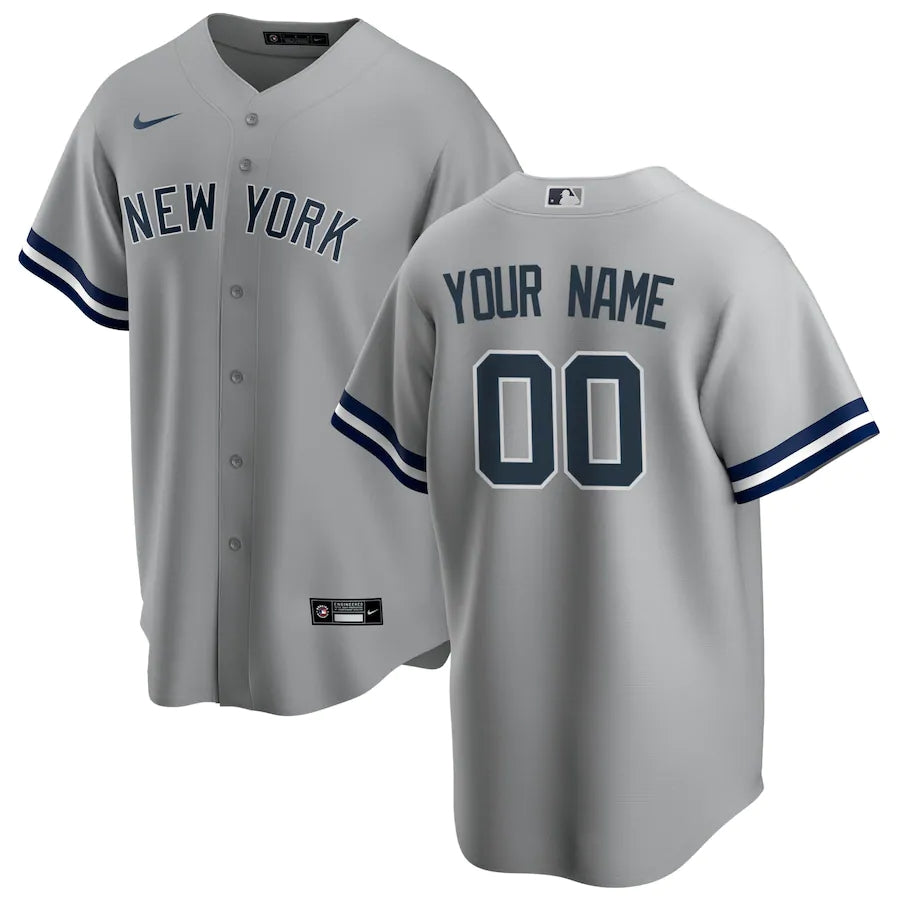 grey yankees jersey