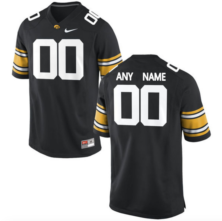 custom iowa hawkeye jersey