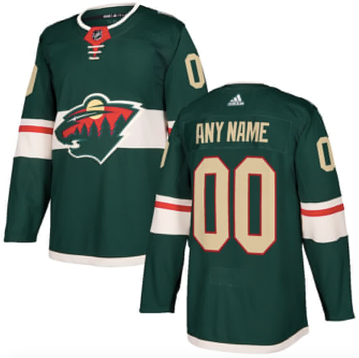 mn wild jersey numbers