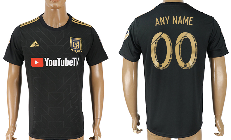 los angeles jersey in black