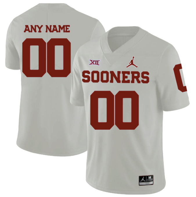 oklahoma football jerseys custom