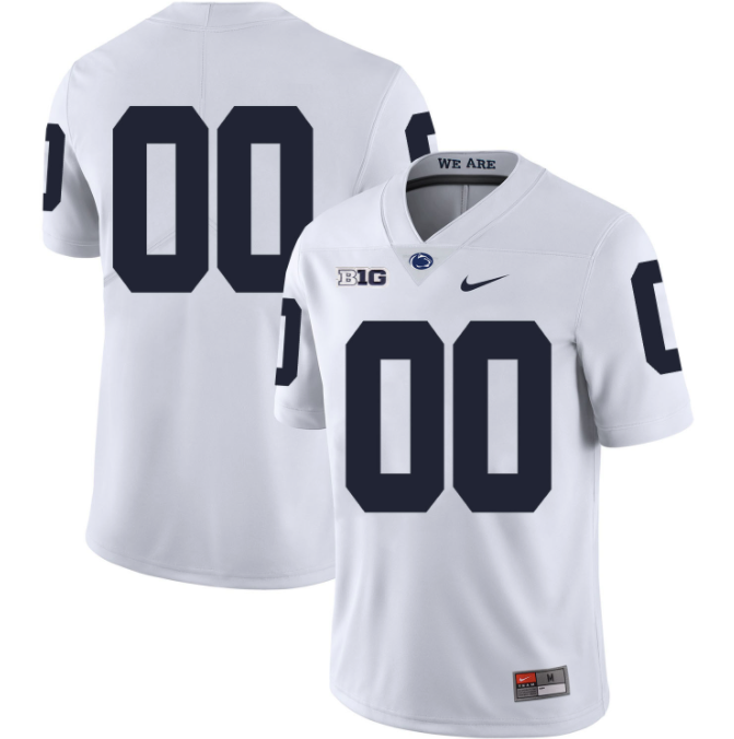 penn state jersey custom number