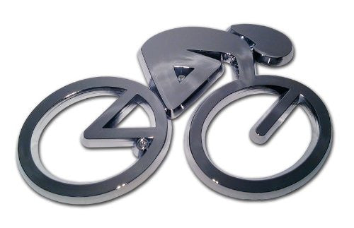 Elektroplate Cycling Chrome Auto Emblem (3D)