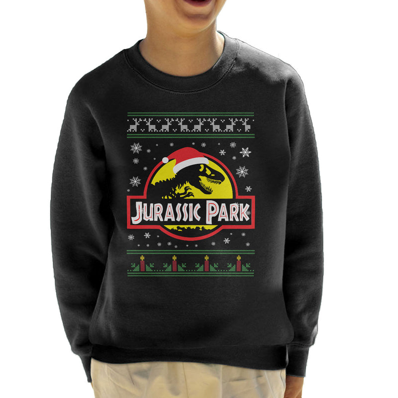 jurassic park sweater christmas