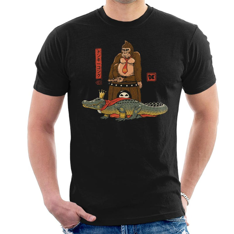 Crocodile And The Gorilla Donkey Kong King K Rool Men S T Shirt