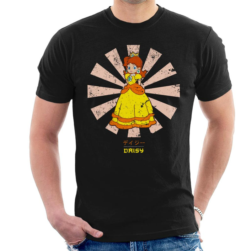 Princess Daisy Retro Japanese Mario Men S T Shirt