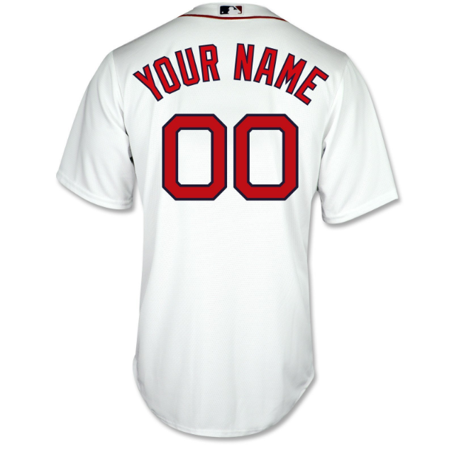 boston red sox personalized jersey