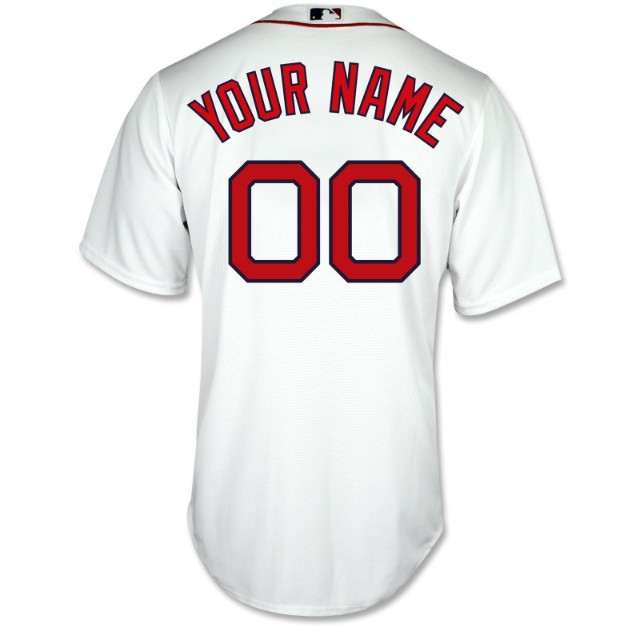 custom boston red sox jersey