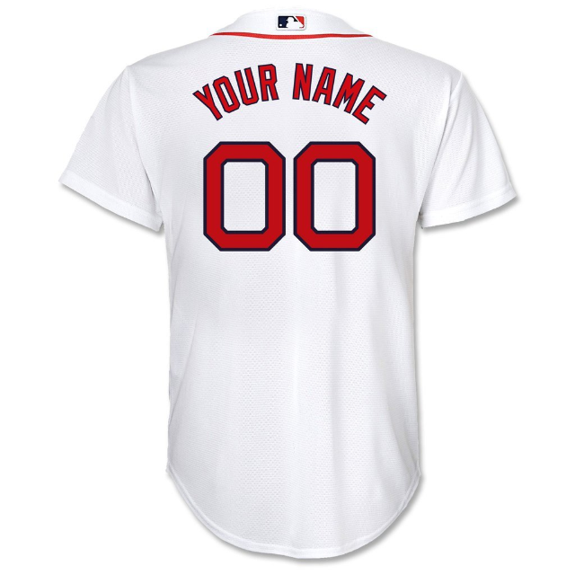 red sox jersey custom