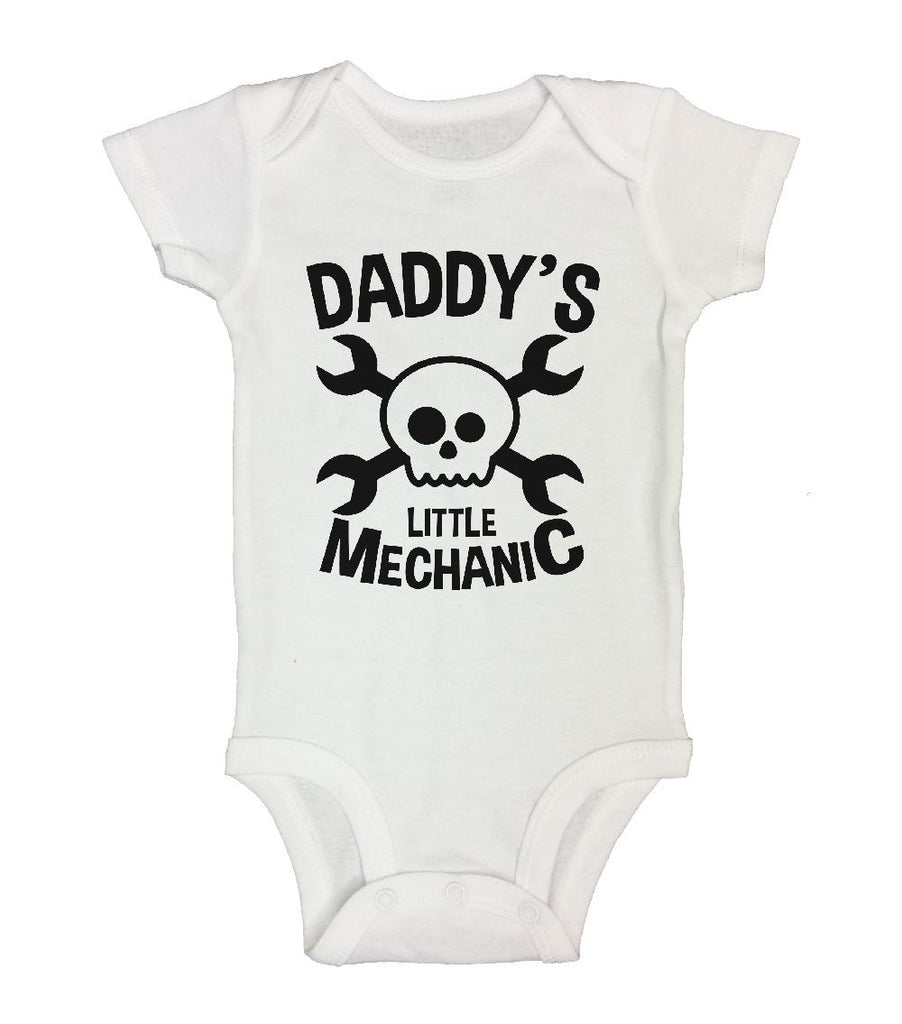 mechanic baby onesie