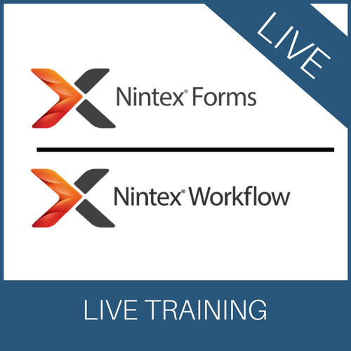 Upgrade Live Nintex Forms & Nintex Workflow Training (3 days) to include 1-year TDU Access