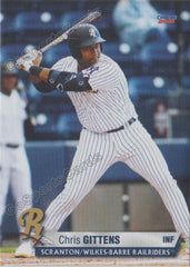 2021 Scranton Wilkes Barre RailRiders Chris Gittens – Go Sports Cards