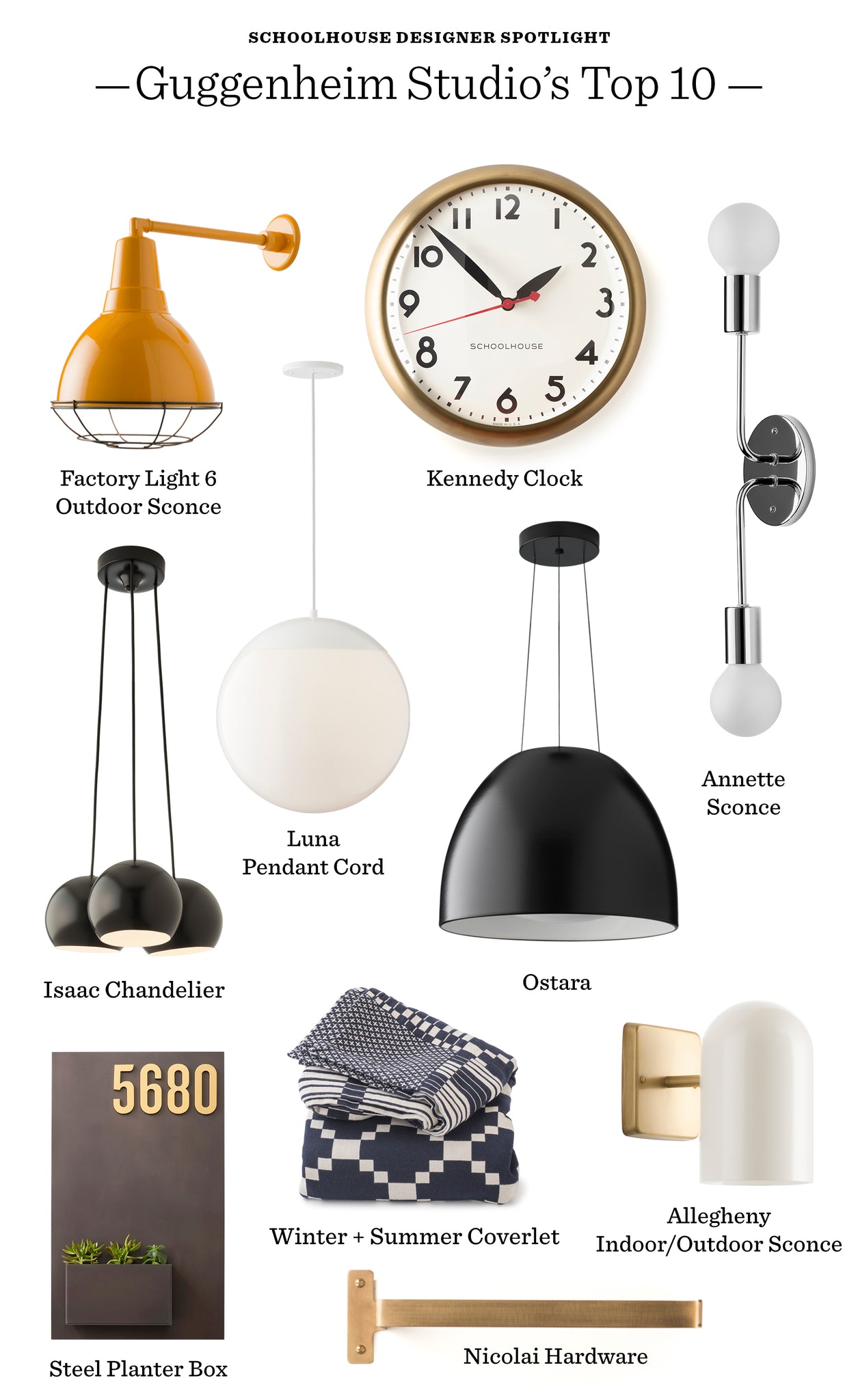 collage of different homegoods