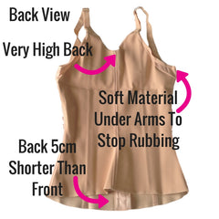 Esbelt Waist Cincher Vest Review Photo - Back View