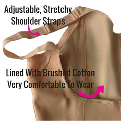 Esbelt Waist Cincher Vest Review Photo - Shoulder Straps