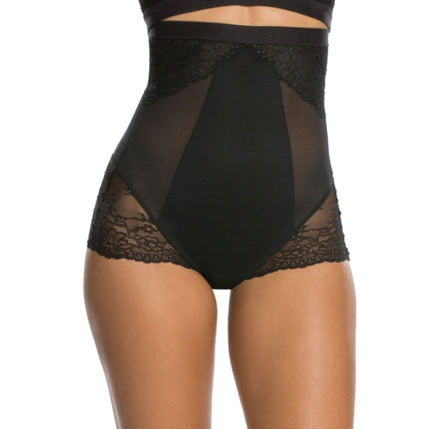 Spanx Spotlight On Lace High Waist Firm Control Briefs - Pretty Shapewear