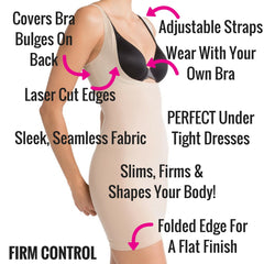 Spanx Shape My Day Open Bust Slimming Slip