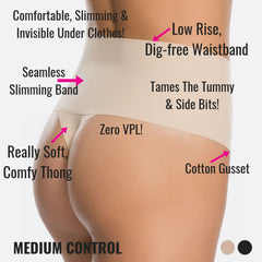 Spanx Control Thong - Best Shapewear For Tummy Control