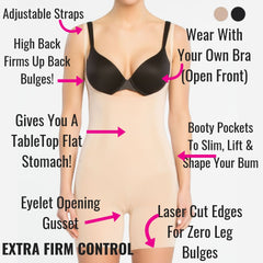 Spanx Oncore Extra Firm Control Bodysuit - Best Shapewear For Tummy Control