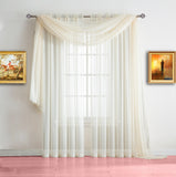 Light Beige Sheer Curtains
