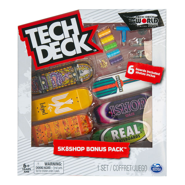 retroceder Cap Leia Tech Deck - Skateshop Bonus Pack - Assorted SK8SHOP BONUS PACK - Radical  Fingerboards