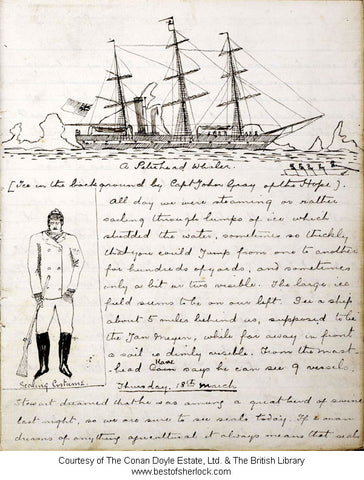 Arthur Conan Doyle manuscript