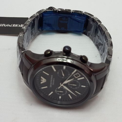 Emporio Armani AR1452 Gents Chronograph Black Ceramic Watch AR2