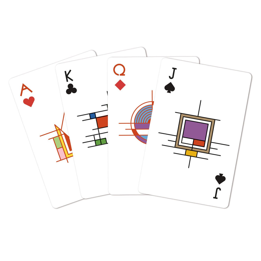 4 Modern Swap Playing Cards Frank Lloyd Wright Deco Designs 