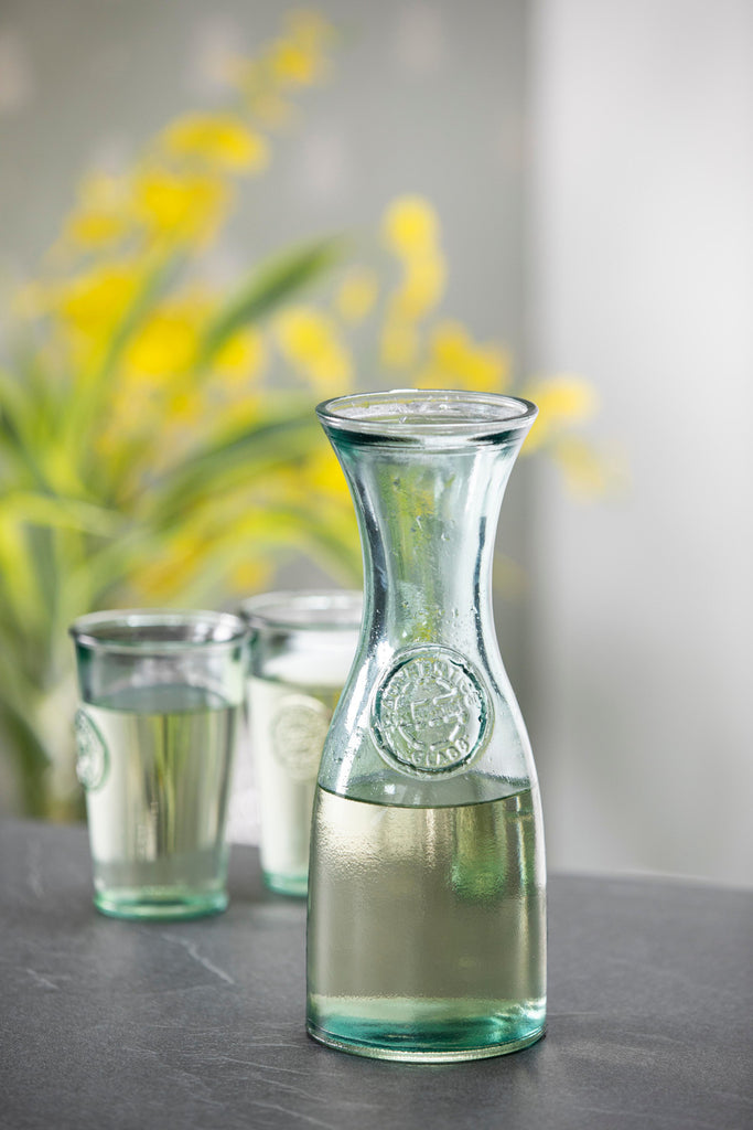 Authentic Recycled Glass Carafe 800ml Purity