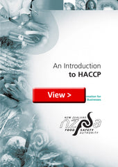 Intro to HACCP