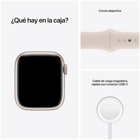 Apple Smartwatch Watch Series 7 con GPS, 41mm