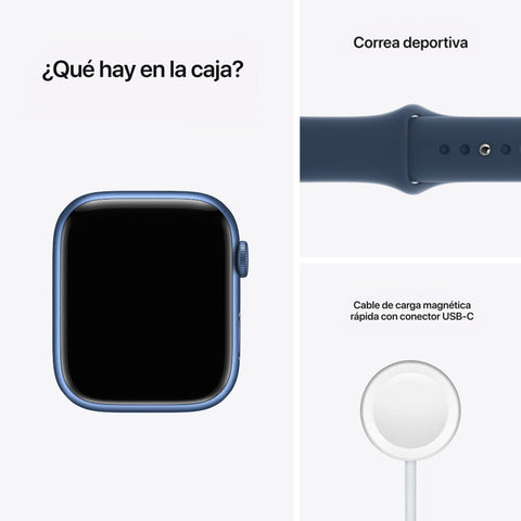 Apple Smartwatch Watch Series 7 con GPS, 45mm