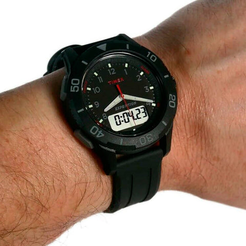 Timex Reloj Análogo/Digital Correa de Resina Expedition Katmai, 40mm