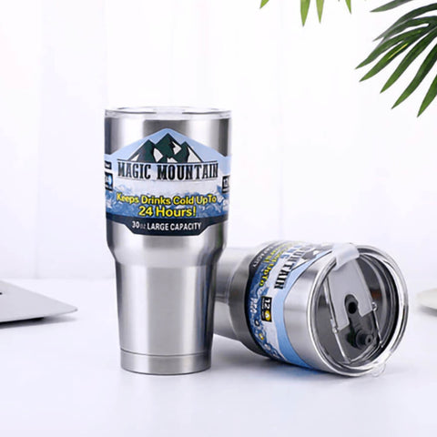 Miomu Vaso para Agua de Acero Inoxidable, 30 Oz