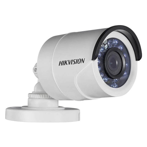 Hikvision Mini Cámara de Seguridad Bullet Fija 1MP para Exteriores, 2.8MM
