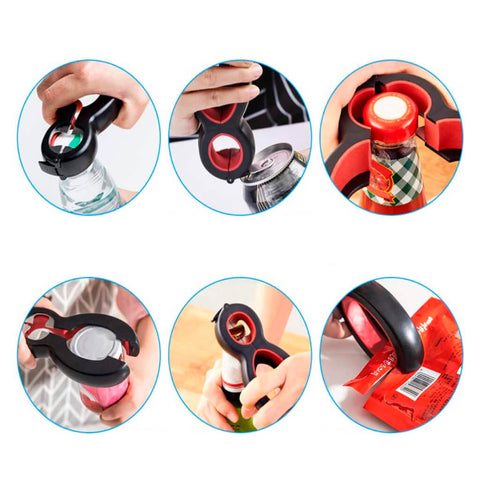 Miomu Set de Abridor de Botellas Multifuncional, 2 Piezas