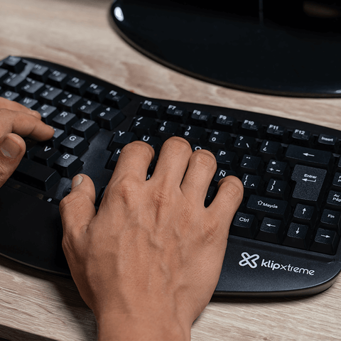 Klip Xtreme Kit Teclado y Mouse Majestik Compact Duo (KBK-510)