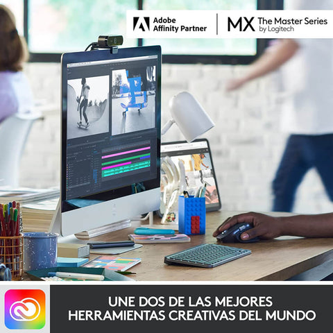 Logitech Teclado Inalámbrico en Español MX Keys Mini (920-010476)