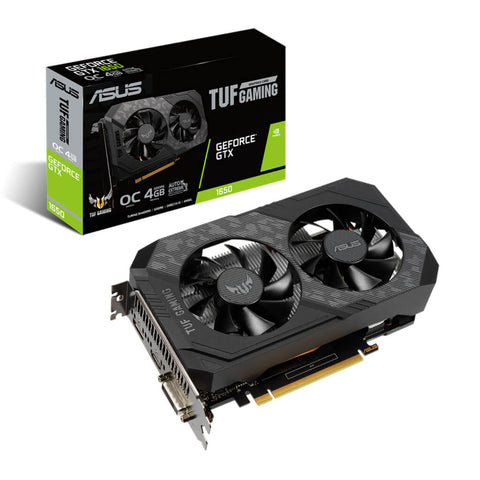 Asus Tarjeta de Video TUF Gaming GeForce, GTX1650-04GD6-P-GAMING