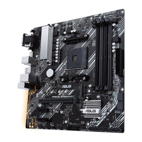 Asus Tarjeta Madre AMD B450 Ryzen AM4 Micro ATX, Prime B450M-A II