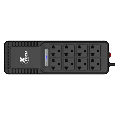 Xtech Regleta Regulador Automático de Voltaje 1000VA/500W (XTR-1002)